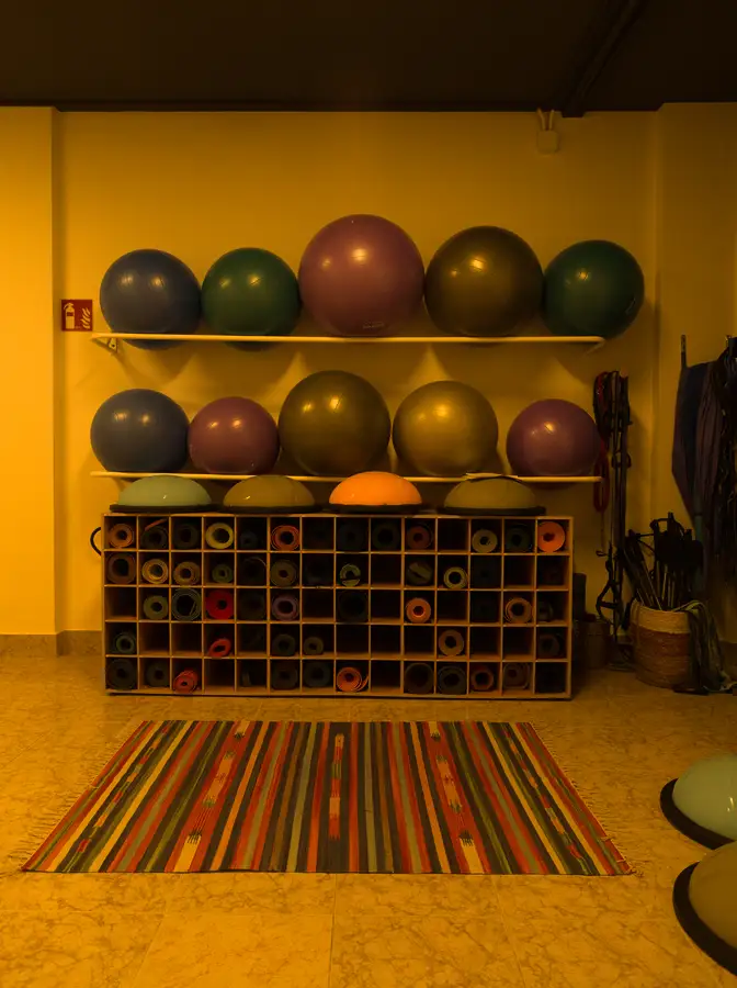 Equipamiento para entrenamiento terapéutico en Be Postural